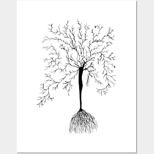 Tree roots and branches Posters and Art